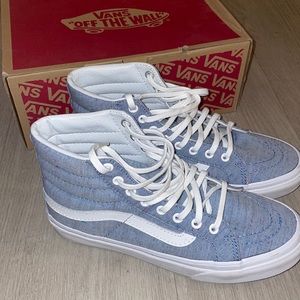 Vans sk8 hi slm speckle jersey skate shoes